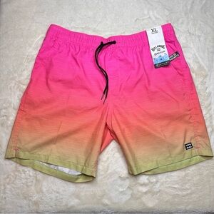 Billabong All Day Faded Neon Boardshorts New with Tags
